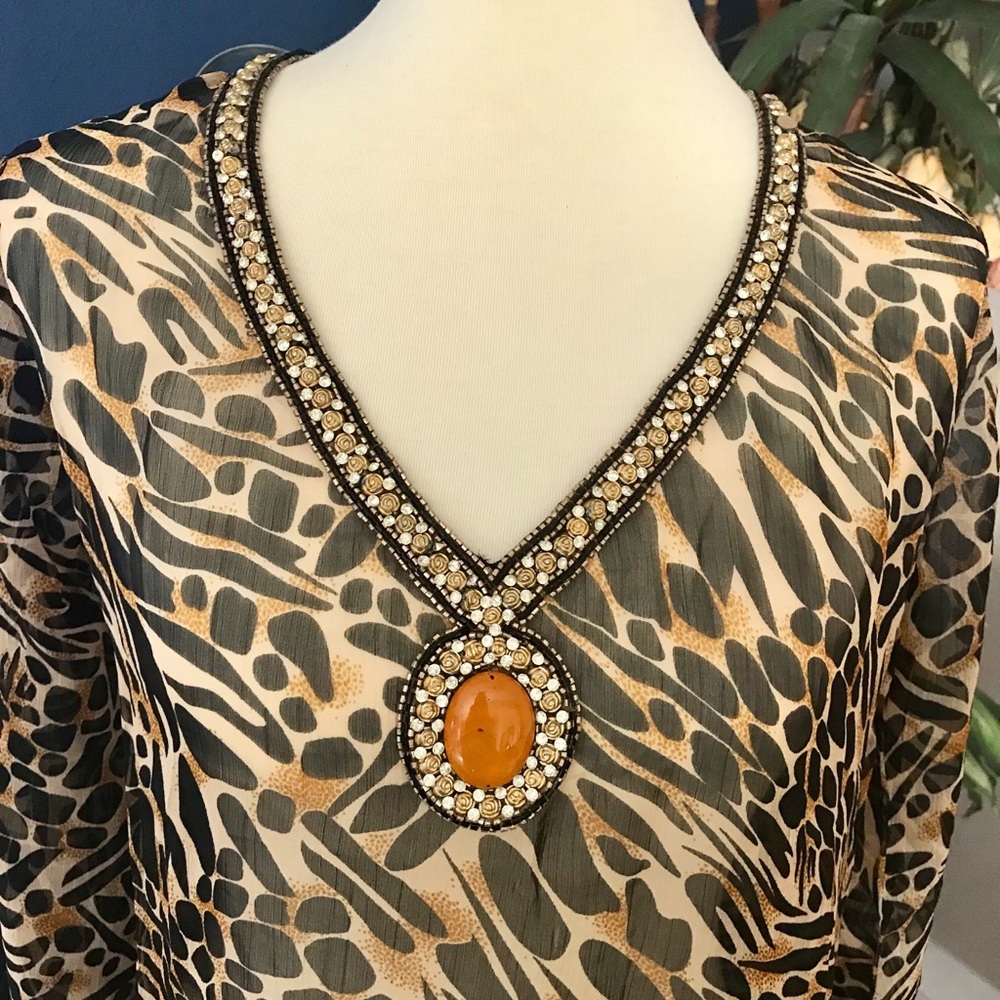 Silk Tunic Resort Wear